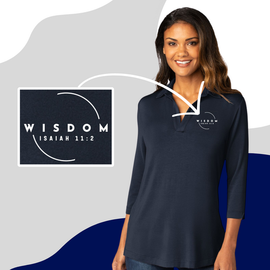 Women’s 3/4 Sleeve V-Neck Shirt